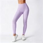 Yoga Pants Seamless Ribbed Leggings