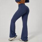 Yoga Pants Seamed Flare Leg Yoga Pants
