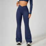 Yoga Pants Seamed Flare Leg Yoga Pants
