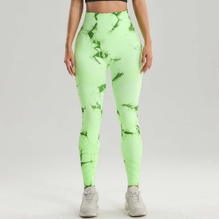 Yoga Pants Seamless Tie-dye Leggings