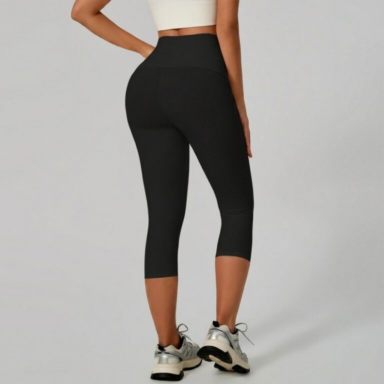 Yoga Pants Stitched 7/8 Length Tight Pants