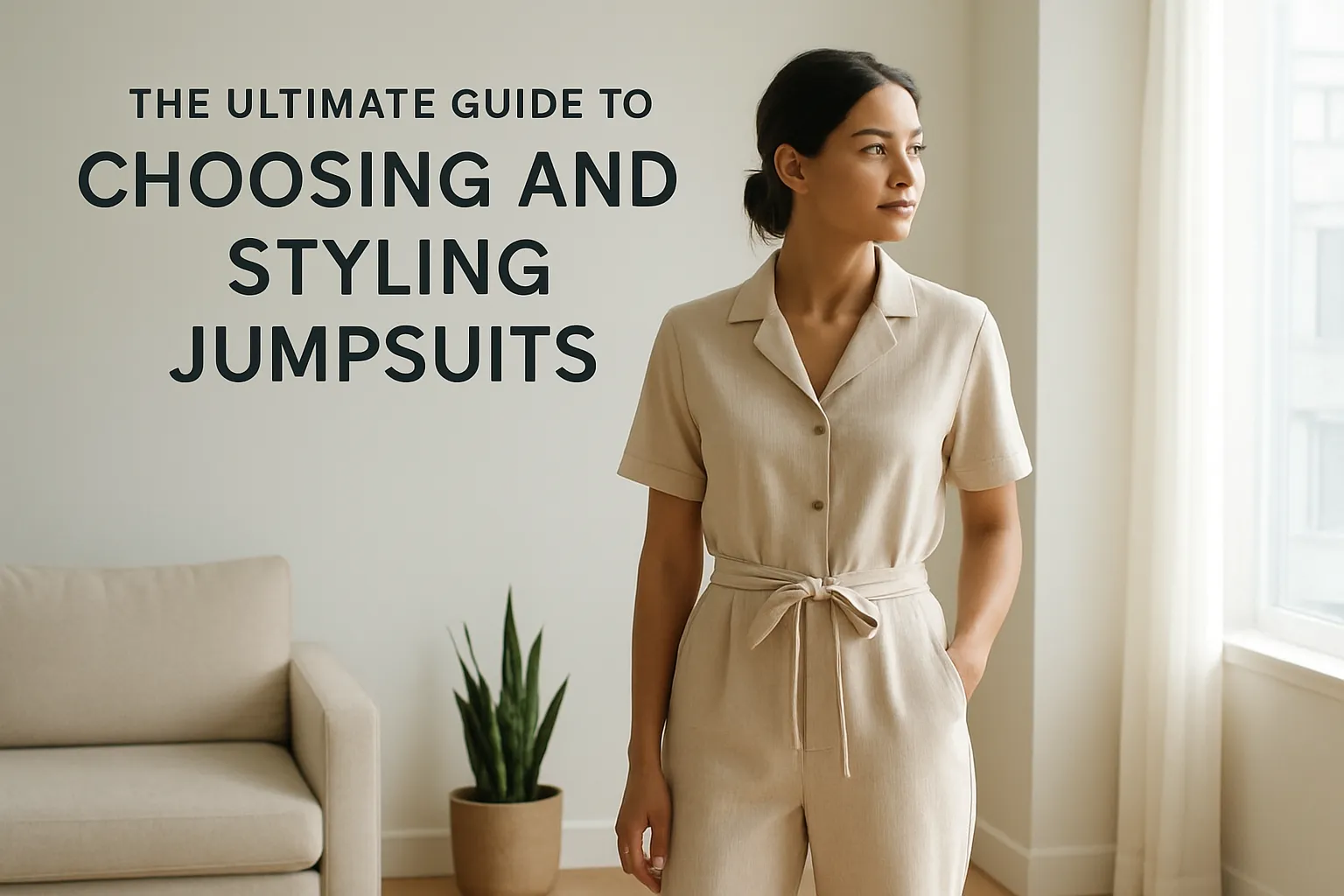 The Ultimate Guide to Choosing and Styling Jumpsuits hero image